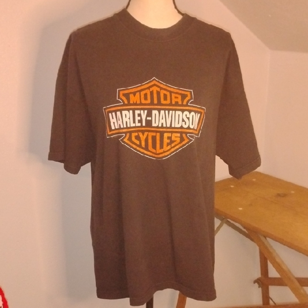 Harley-Davidson Tshirt Lot 6 moto Tee's Sz L And XL
